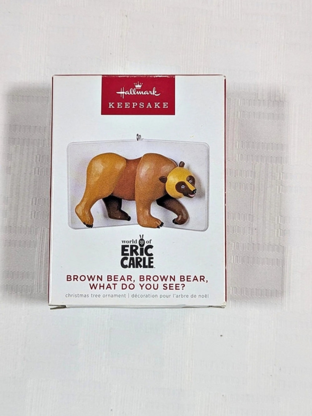 Hallmark Brown Bear, Brown Bear, What Do You See? Ornament with Box